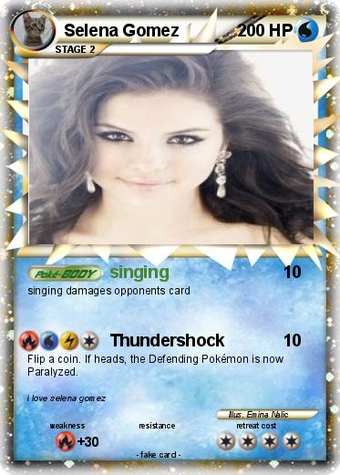 Pokemon Selena Gomez
