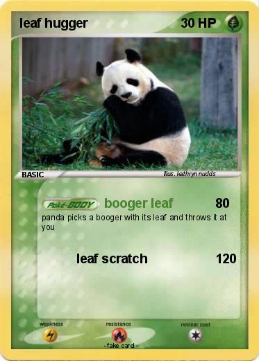 Pokemon leaf hugger