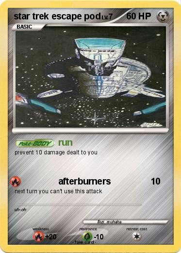 Pokemon star trek escape pod