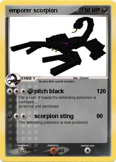 Pokemon emporer scorpion