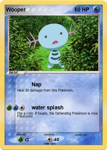Pokemon Wooper