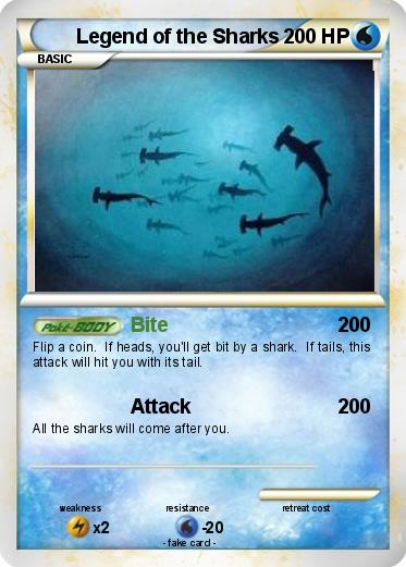 Pokemon Legend of the Sharks