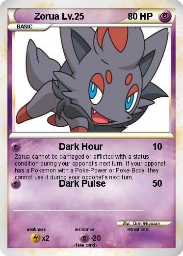 Pokemon Zorua Lv.25