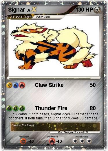 Pokemon Signar
