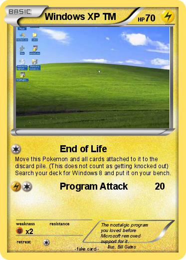 Pokemon Windows XP TM