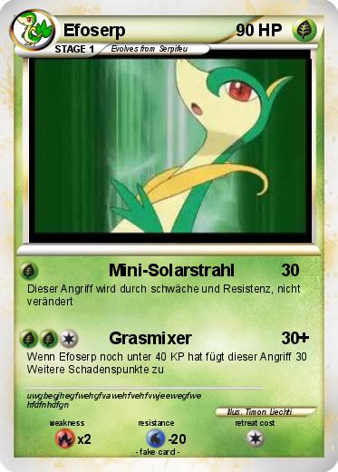 Pokemon Efoserp