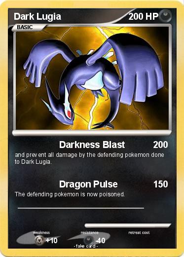 Pokemon Dark Lugia