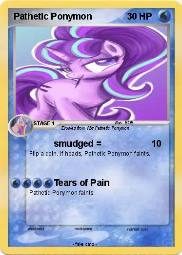 Pokemon Pathetic Ponymon