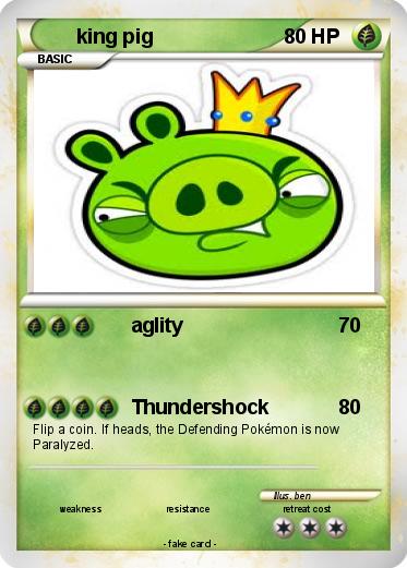 Pokemon king pig