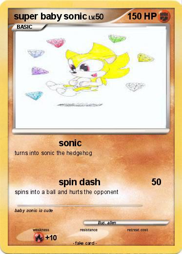Pokemon super baby sonic