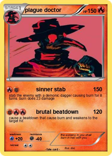 Pokemon plague doctor