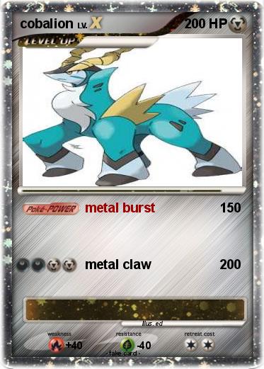Pokemon cobalion
