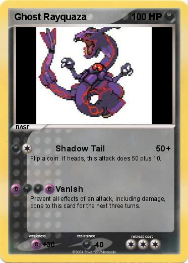 Pokemon Ghost Rayquaza