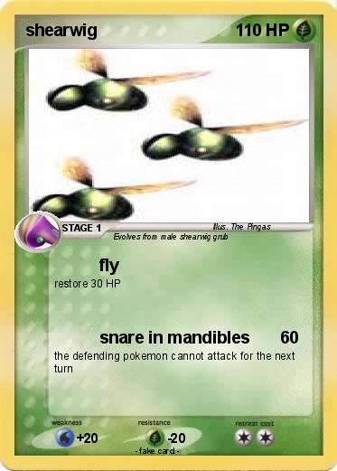 Pokemon shearwig