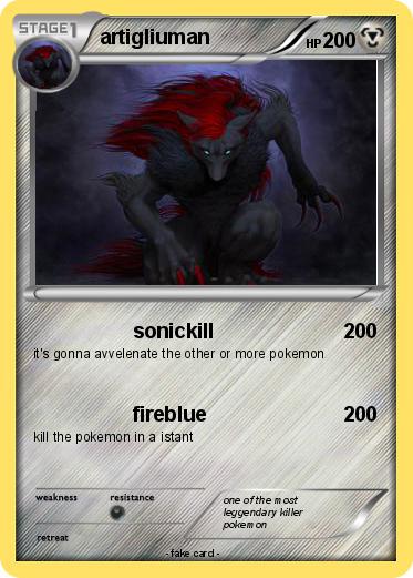 Pokemon artigliuman