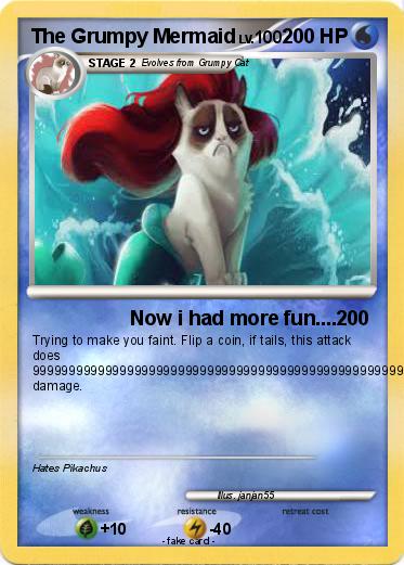Pokemon The Grumpy Mermaid
