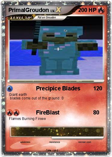 Pokemon PrimalGroudon