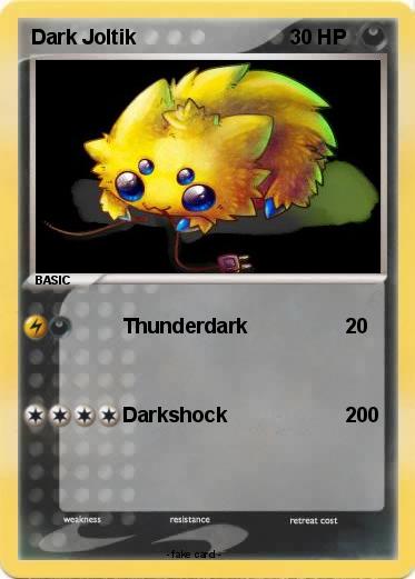 Pokemon Dark Joltik