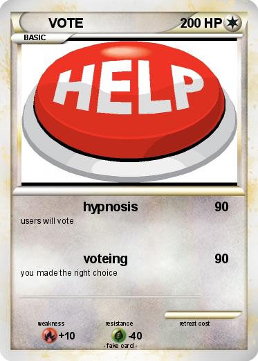 Pokemon VOTE