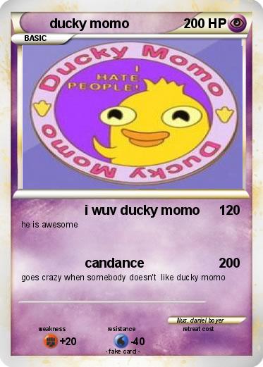 Pokemon ducky momo