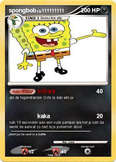 Pokemon spongbob