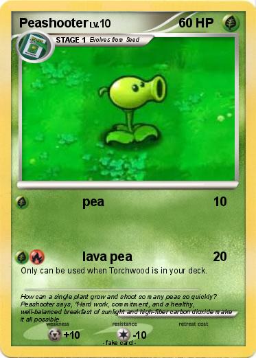 Pokemon Peashooter