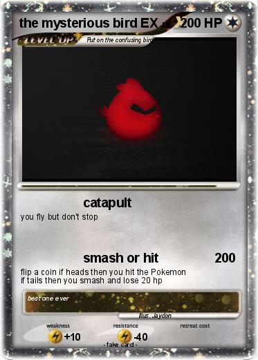 Pokemon the mysterious bird EX