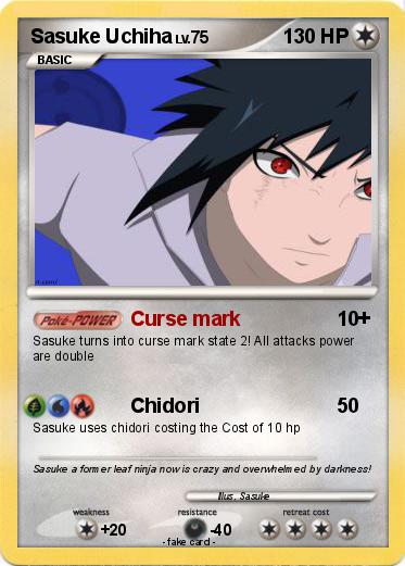 Pokemon Sasuke Uchiha