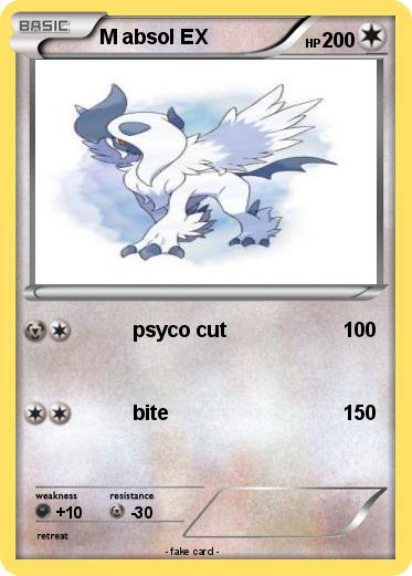 Pokemon M absol EX