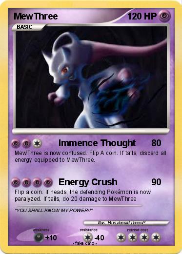 Pokemon MewThree