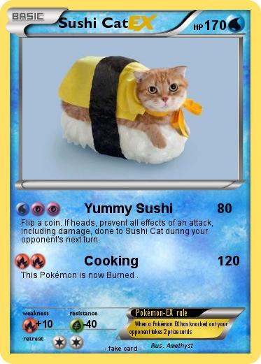 Pokemon Sushi Cat