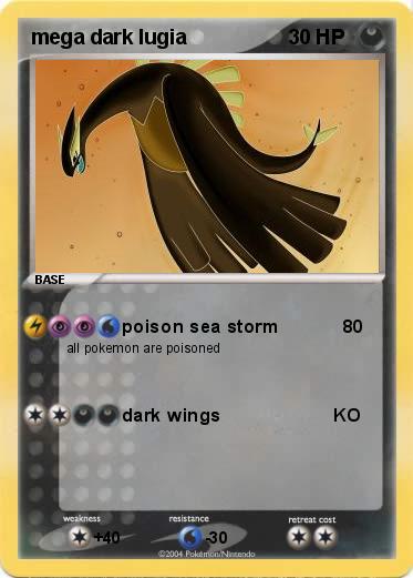 Pokemon mega dark lugia