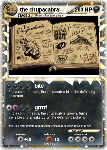 Pokemon the chupacabra