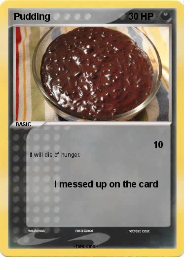 Pokemon Pudding