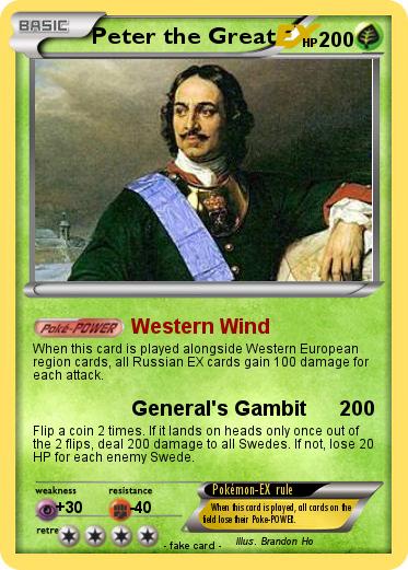 Pokemon Peter the Great