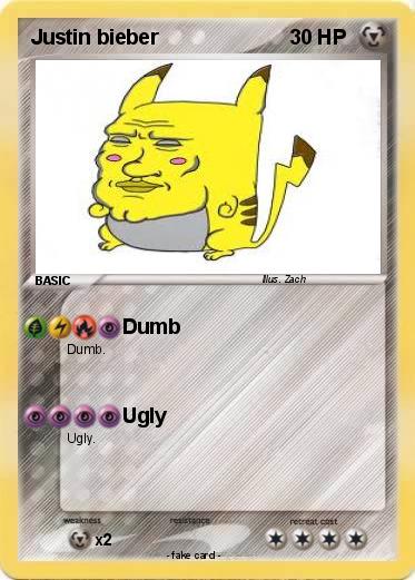 Pokemon Justin bieber
