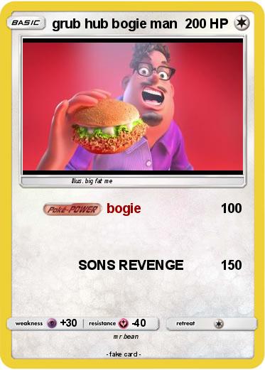 Pokemon grub hub bogie man