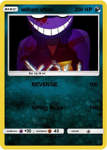 Pokemon william afton