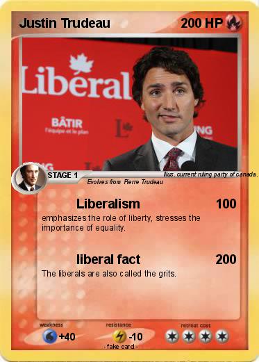 Pokemon Justin Trudeau