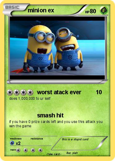 Pokemon minion ex