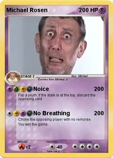 Pokemon Michael Rosen