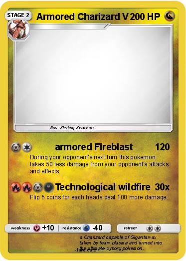 Pokemon Armored Charizard V