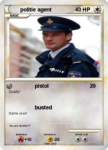 Pokemon politie agent