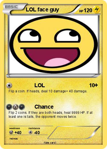 Pokemon LOL face guy