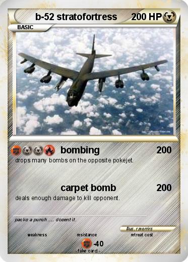 Pokemon b-52 stratofortress