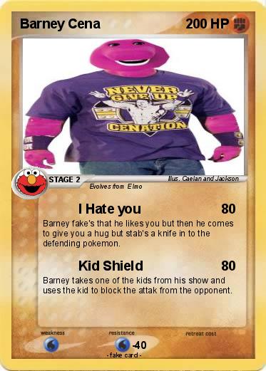 Pokemon Barney Cena
