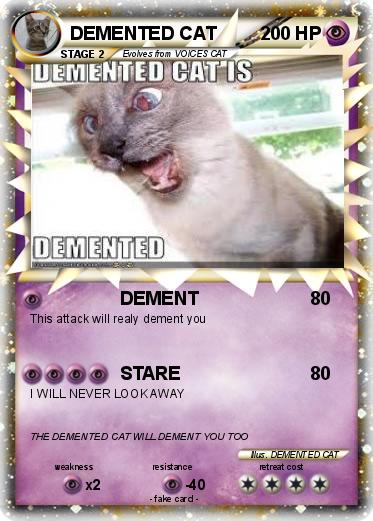 Pokemon DEMENTED CAT