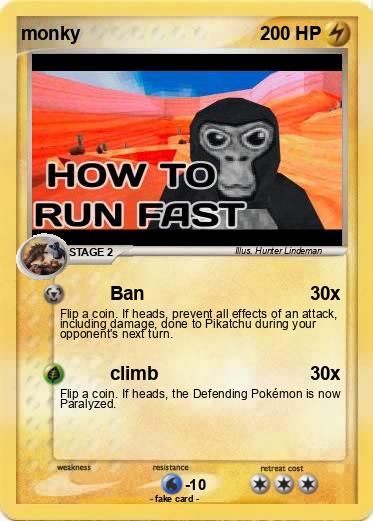 Pokemon monky