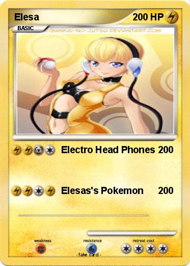 Pokemon Elesa
