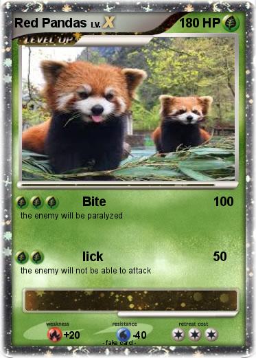 Pokemon Red Pandas